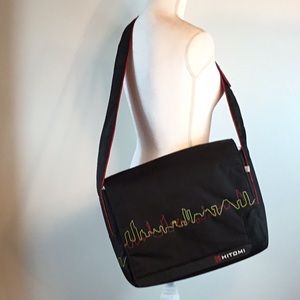 Hitomi laptop messenger bag briefcase crossbodybag